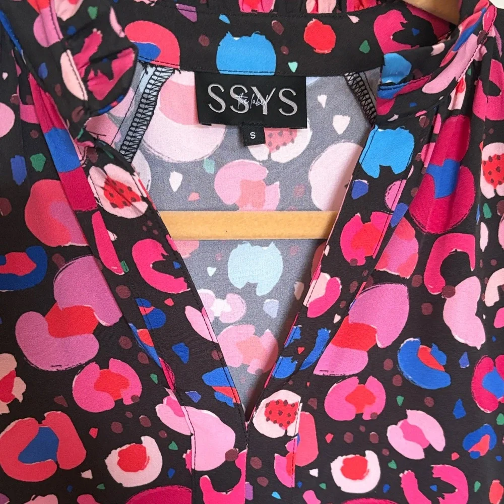 Nwot SSYS Colorful Patterned mini Dress - Picture 6 of 6